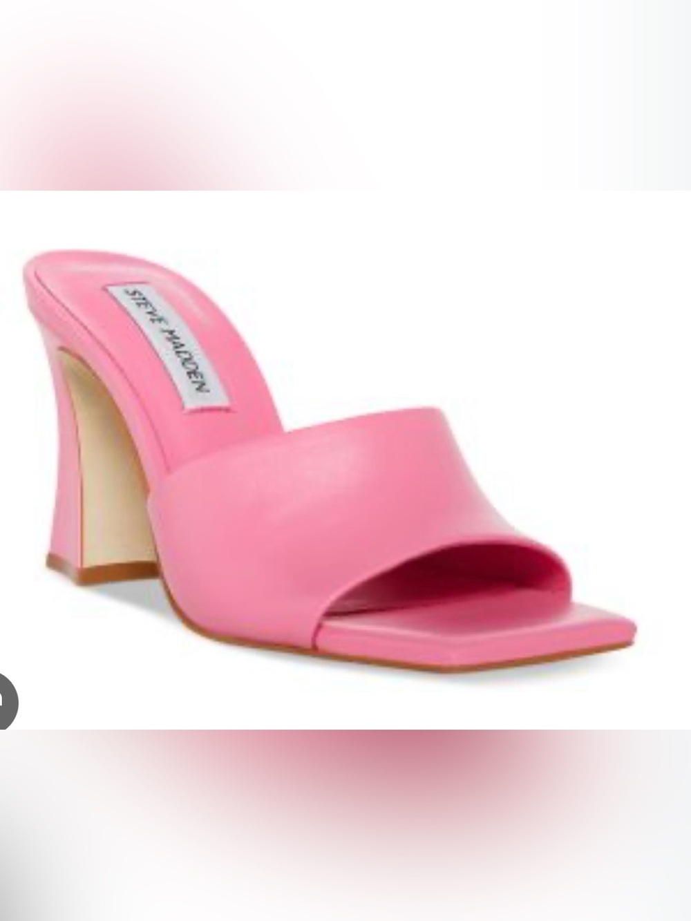 Steve Madden Pink Fairfax Heels Sz 8